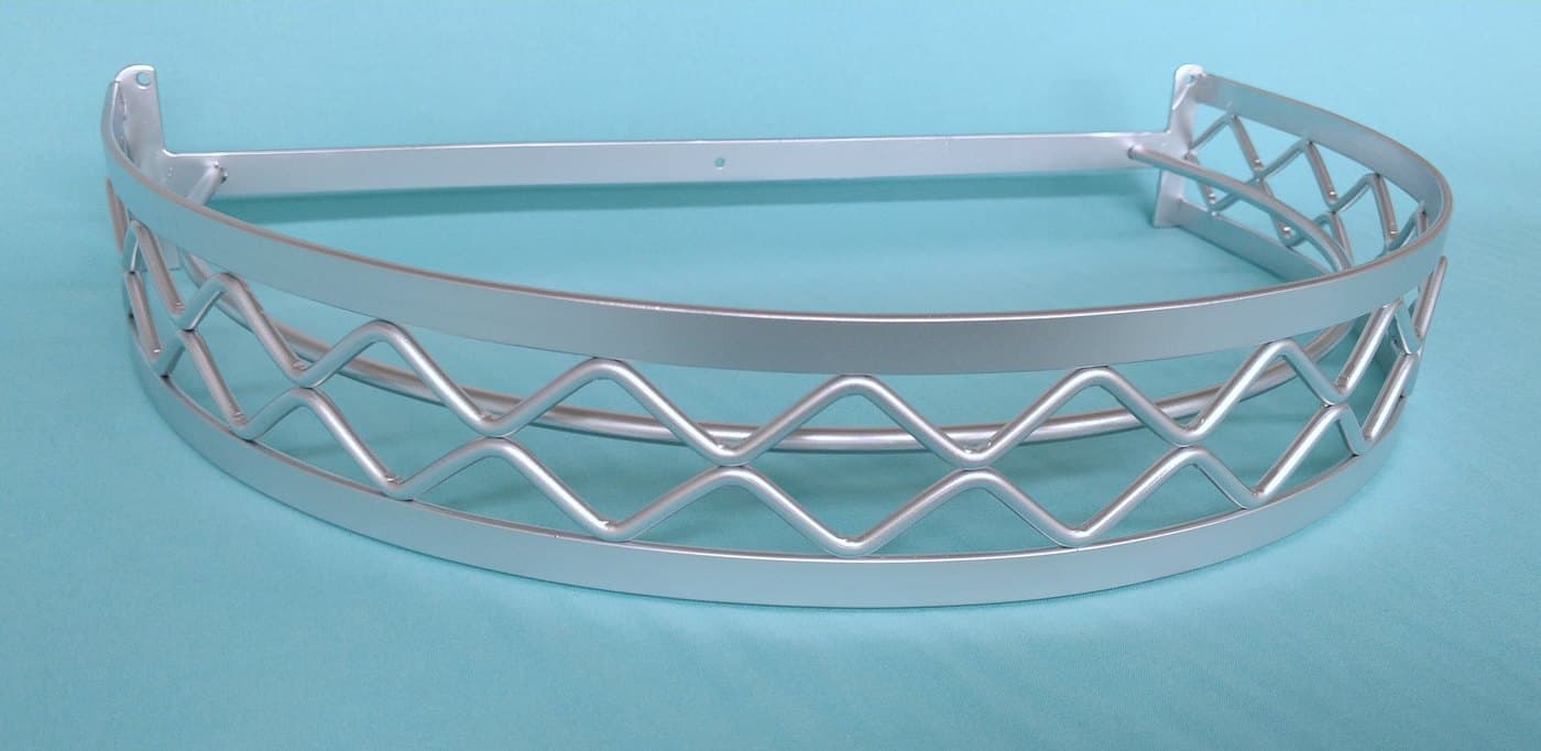 Dossel de Parede para Berço Luxo Prata — imagem 2