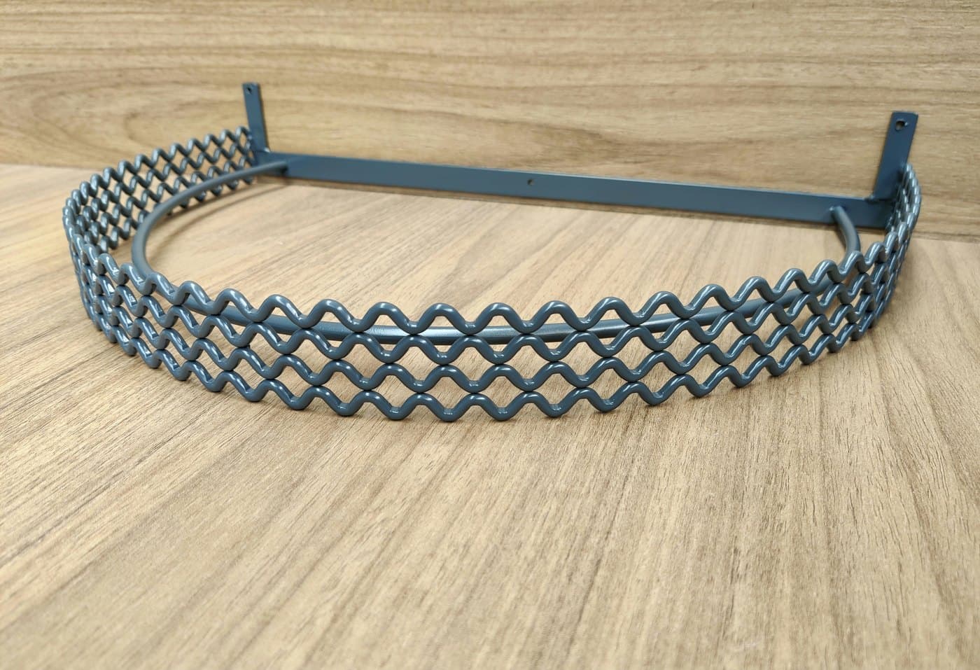 Dossel de Parede para Berço Telinha Cinza Escuro — imagem 2