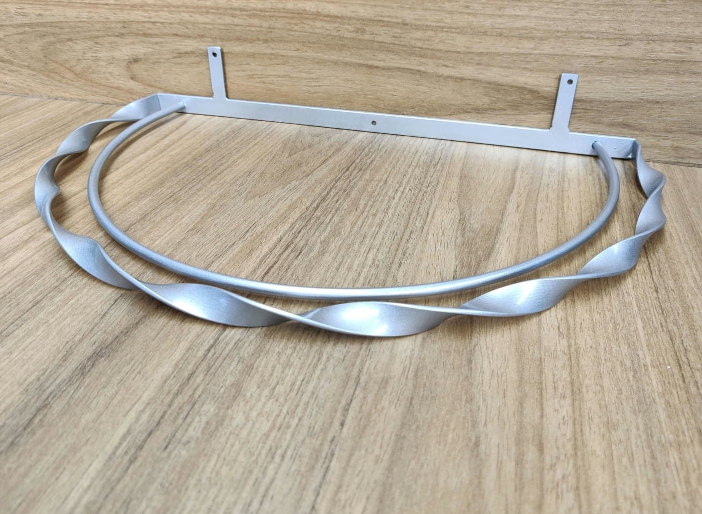 Dossel de Parede para Berço Torcido Prata — imagem 3