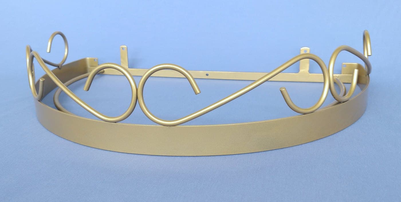 Dossel de Parede para Berço Arabesco Dourado — imagem 2