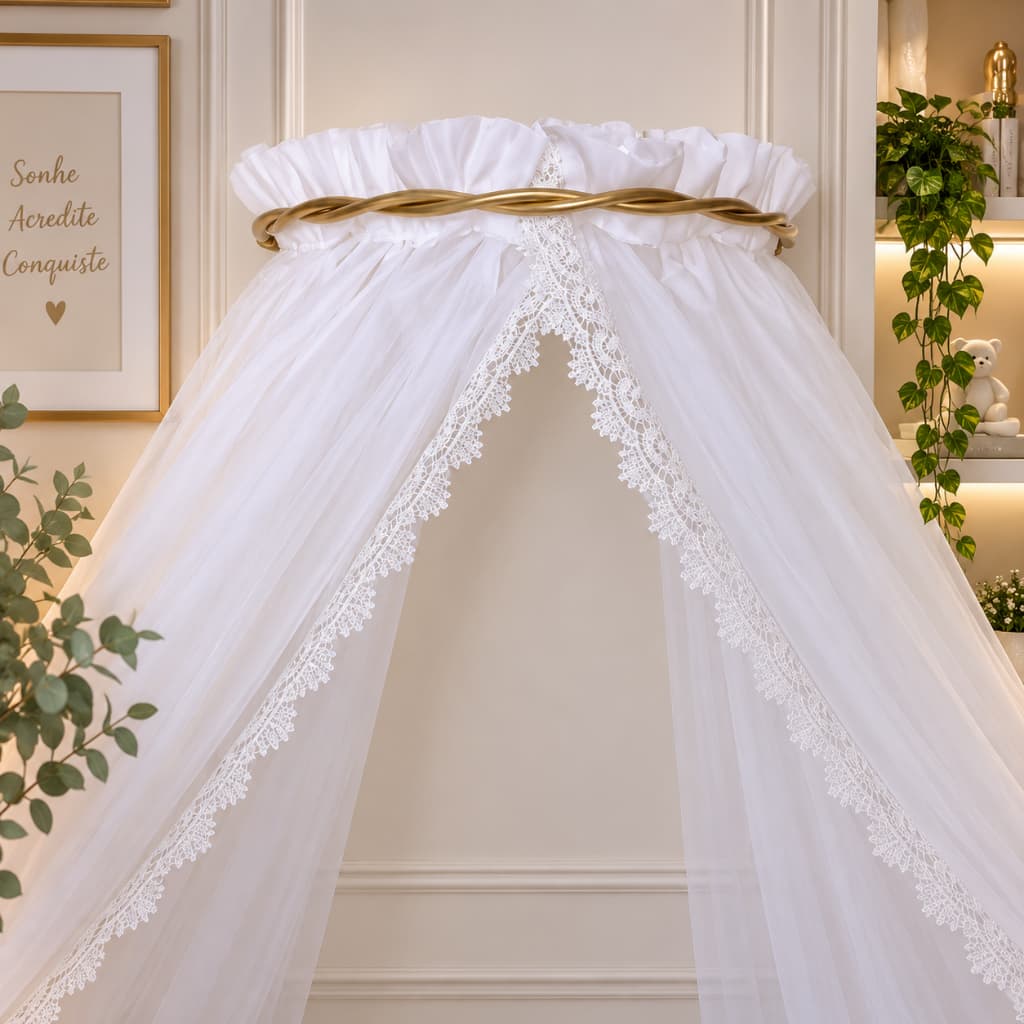 Dossel com Cortinado
